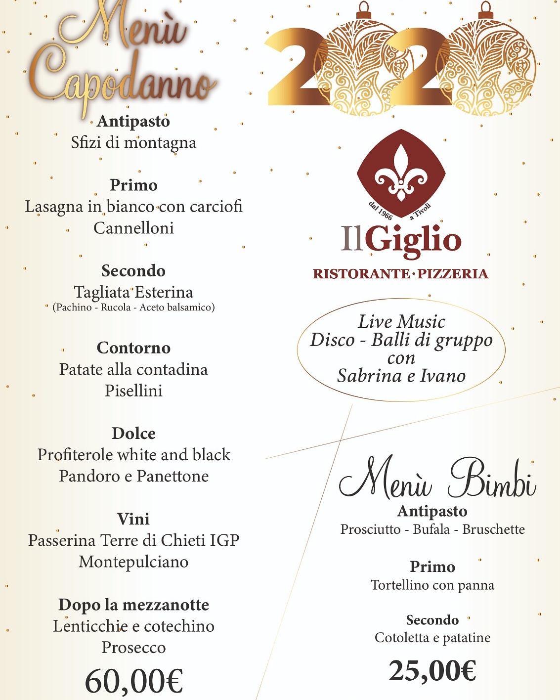 capodanno2020ilgiglioristorante